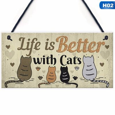 5x10 Inches 1-Sign Red and Black Plastic Hillman 848606 Attack Cat Sign